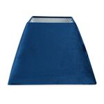 Navy Velvet Square Shade 10"